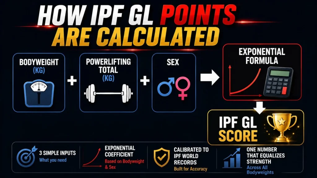 infograph for How IPF GL score is calculated